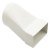 Manrose 100-110mm Rnd-Rect D.Adp PVC Grey