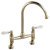 Tap Traditional Bridge C-Spout Abode Ludlow Antique brass - AT1031