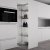 Larder Unit Complete Set Centre Mounting Height Adjustable For cabinet width 400 mm basket width 330 mm chrome wire