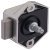 Rim Lock Mini Push-Lock Case Backset 15 mm Matt nickel