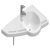 Ropox Support Washbasin Fixed LH Wht