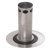 Ropox Plug with Overflow Stainless Steel/Plastic