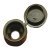 Cover Caps D12.6mm Hinged for Screws Black