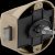 Push Button Lock with Push Button Locking Backset 25 mm Backset 25 mm Matt nickel lacquered