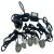 LED Plinth Light 12 V Ø 30 mm Rated IP67 Light Set with Driver 5 light set white LED colour