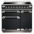 Rectangle ELS90EICB/ Range Ind Nickel/C.Black
