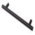 Puma Bar Handle Steel Matte Black D12mm 128mm Fixing Centres