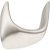 Remus Bow Handle Zinc Alloy Matte Nickel 128mm Fixing Centres