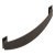 Augusta Bow Handle+BP Zinc Alloy Matte Black 160mm Fixing Centres