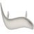 Silas Bar Handle Zinc Alloy Matte Nickel 96mm Fixing Centres