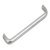 D Pull Handle Steel Aluminium Col D8x28mm 320mm Fixing Centres