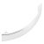 Mitford Pull Handle Zinc Alloy Polished Chrome 128mm Fixing Centres