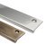 Edge Pull 200x38x3mm Brass Sat Chrome