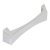 Caleido D Pull Handle Zinc Alloy PC 25x34x320mm Fixing Centres