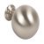 Odessa Knob D30x40mm Zinc Alloy Steel Steel Effect
