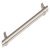 Pimlico Bar Handle Steel/Zinc Alloy SSE D18x224mm Fixing Centres
