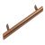 Bartram Bar Handle Steel A.Copper D12mm 160mm Fixing Centres