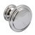 Angus Knob Zinc Alloy Polished Chrome D30x23mm