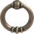 Drop Ring Handle Zinc Alloy Antique Brass D38mm