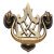 Caxton Drop Handle Zinc Alloy Brz/Bru 82x57x20mm