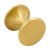 Chloeu Knob Brass Bru Brass D32/30x34mm