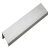 Vidya Profile Handle Aluminium Nickel 40x20x128mm Fixing Centres