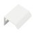 Curve Profile Handle Aluminium Matte Wht 32mm Fixing Centres