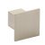 Issey Knob Square Aluminium SSE 36.5x36.5x30mm