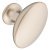 Pearl Knob Zinc Alloy Sat Nickel 28x18x22mm