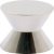 Egg Timer Knob Aluminium Polished Nickel D14x19mm