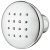 Dimple Knob Zinc Alloy PC D33x27mm