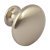 Cassius Knob Zinc Alloy Stainless Steel Effect D29.5x24mm