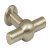 Gemini Pull Handle Zinc Alloy Brush Nickel 60x22x45mm