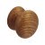CrossGrain Knob Unfin Oak D44mm