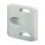 Roller Catch Indv Stop Plate Plastic Wht