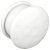 Door/Cabinet Magnetic Opener Plastic Wht