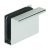 Counterplate w Fingerpull Gls Dr Steel Black