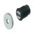 Mortice Magnetic Catch 2.0kg Steel/Plastic Black