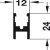 Hawa Clipo 36GPK+36GPPK Frame Profile 3.5m