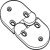 Hawa Multifold 30/W Interlocking Fitting