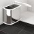 Hailo Duo 450 Bin Hinged 2x8L Stainless Steel/Wht
