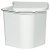 Pico Vanity Waste Bin 5L Plastic White