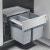 Hailo Tandem 500 Bin 18+12L Lt Grey