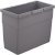 One2Four Bin 275x211x423mm 21L Aluminium Grey