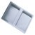 One2Four Bin Lid 21L Plastic Aluminium Grey