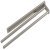 Towel Rail 2-Arm 460mm Aluminium/Plastic Silver Ano