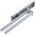 Towel Rail 2-Arm 340mm Aluminium/Plastic Polished Chrome