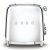 Smeg FAB TSF03SSUK Toaster 4 Slc Stainless Steel