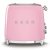 Smeg FAB TSF03PKUK Toaster 4 Slc Pnk