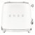 Smeg FAB TSF01WHMUK Toaster 2 Slc M.Wht